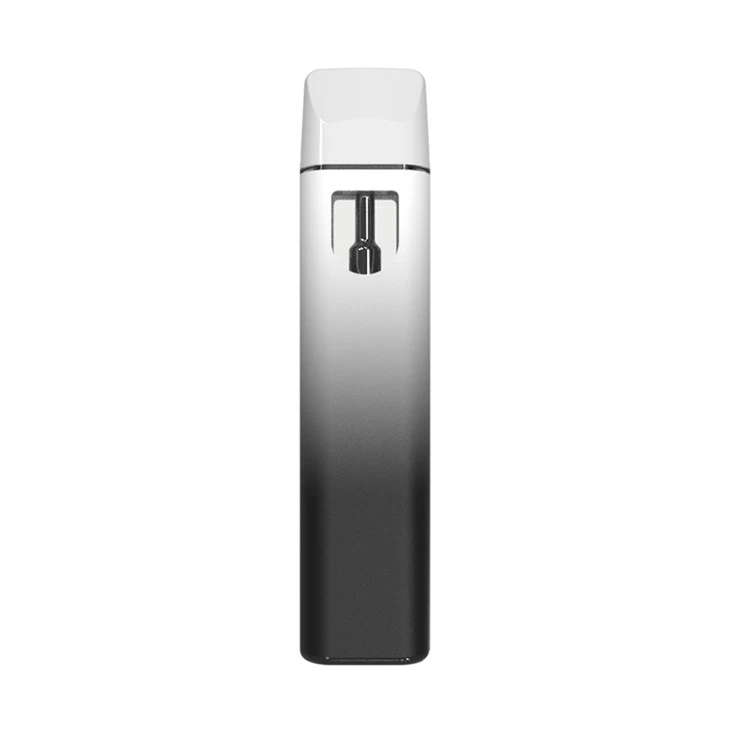Wholesale Price 1ml 2MG CBD/THC/HHC Empty Disposable Vape Hardware With Dual Air Channel Tech, Rechargeable