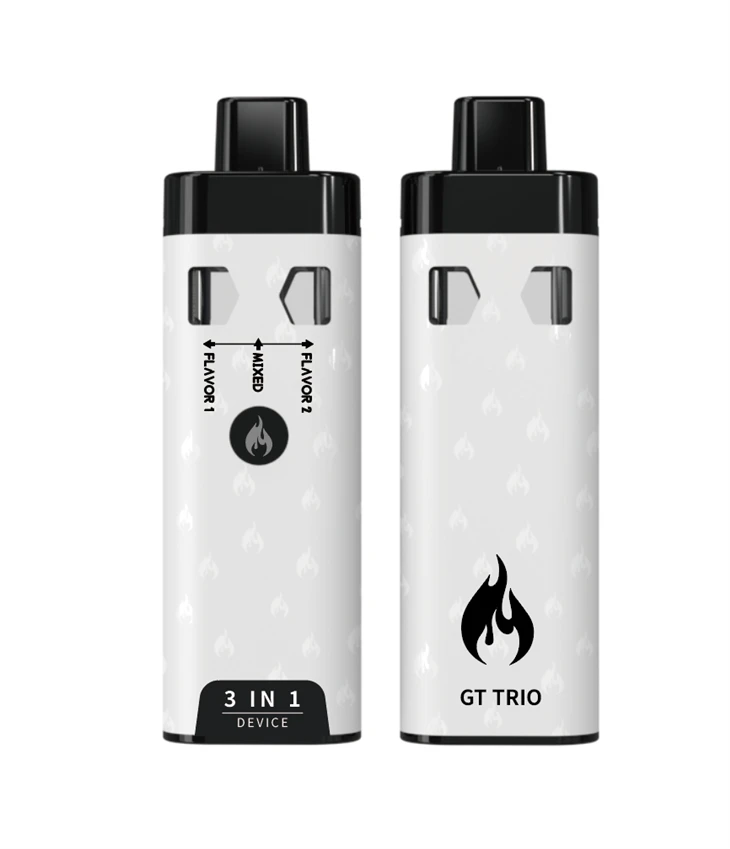 China Factory Supplier 2ml Delta 8 Hhc CBD Distillate Disposable Vape Pen Cartridge 2 in 1 Dual Flavors Vaporizer Pod Device With Type-C Charge