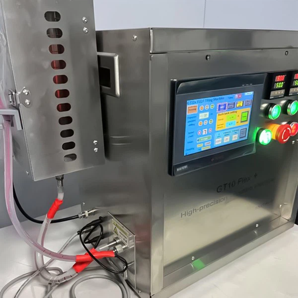 Czech feem ntau muag kub-automatic CBD roj filling tshuab CBD Distillate Roj Sau rau Txhua 510 xov vapstridges
