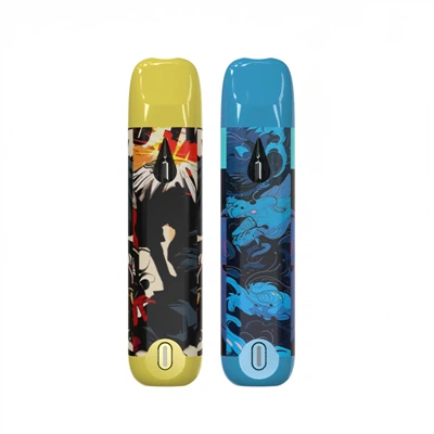 Tuam Tshoj Customized 2ml Disposable Vape Cwj Pwm Rau Delta 8 / CBD / THC / THCO / HHC Roj - CBD THC HHC Ntaus Hoobkas ncaj lag luam wholesale